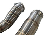 S55 3.5" DNA Catless Downpipes
