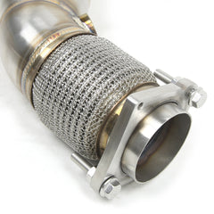 S55 3.5" DNA Catless Downpipes