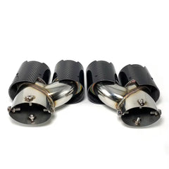 Carbon fiber exhaust tips for G series