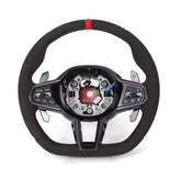 LCI Full Alcantara Steering Wheel for BMW G20 G22 G30 G31 M2 G87 M3 G80 M4 G82 G42 M5 F90 F80 F82 F95 X3M F97 M340i M440i