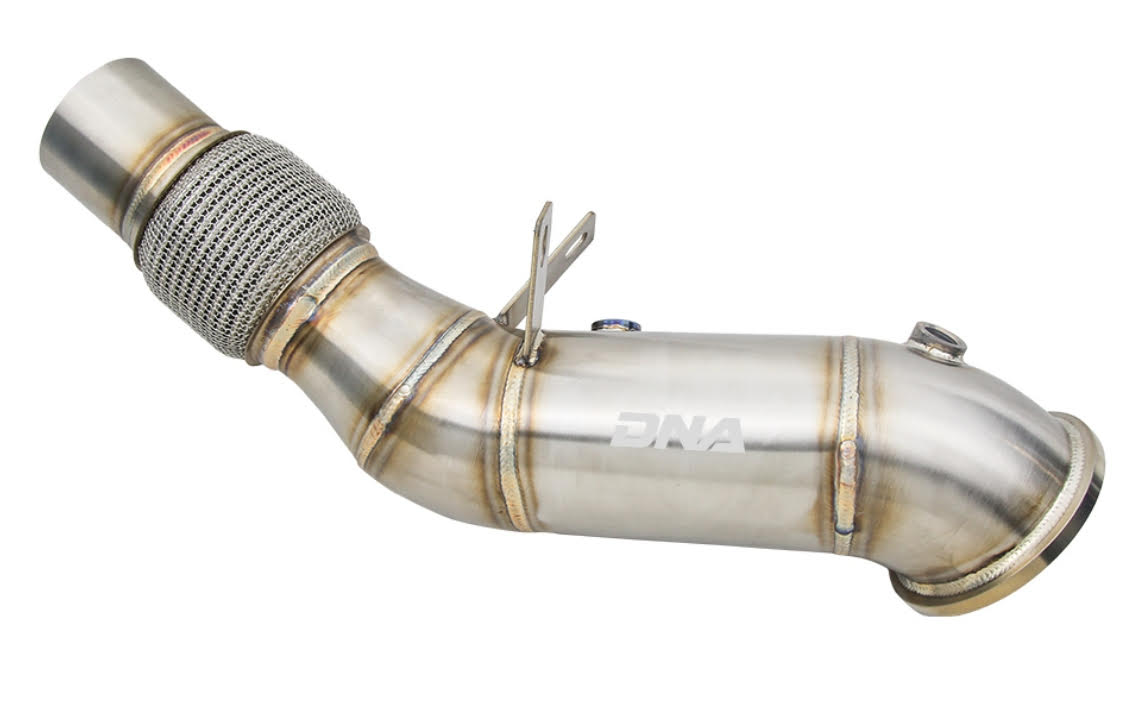 B48 Catless downpipe G & F Chassis 2016 – 2021 BMW 120i, 220i, 230i, 320i, 330e, 330i, 420i, 430i, 630i, 730i & xDrive