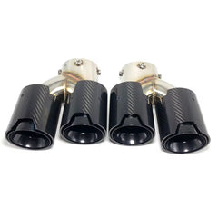Carbon fiber exhaust tips for G series